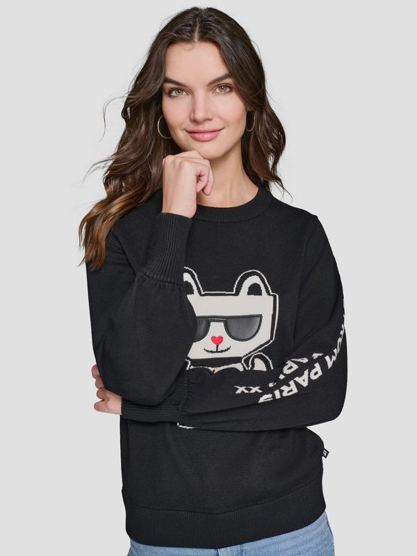 Sweater choupette bordado
