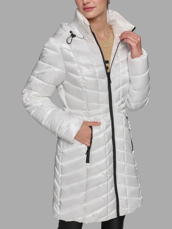 Parka larga acolchada