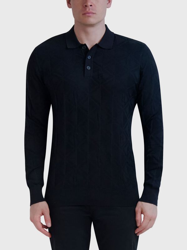 Sweater tipo polo