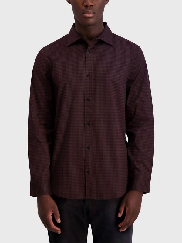 Camisa slim con estampado