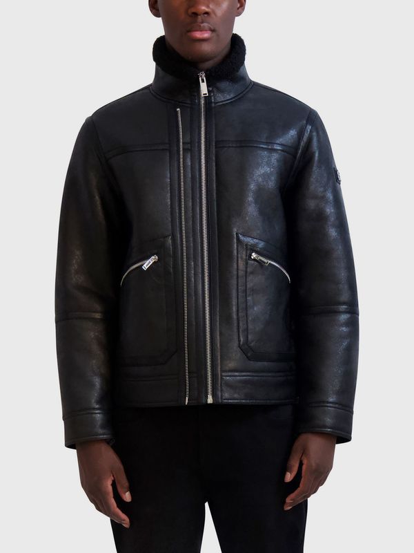 Chaqueta con doble cremallera