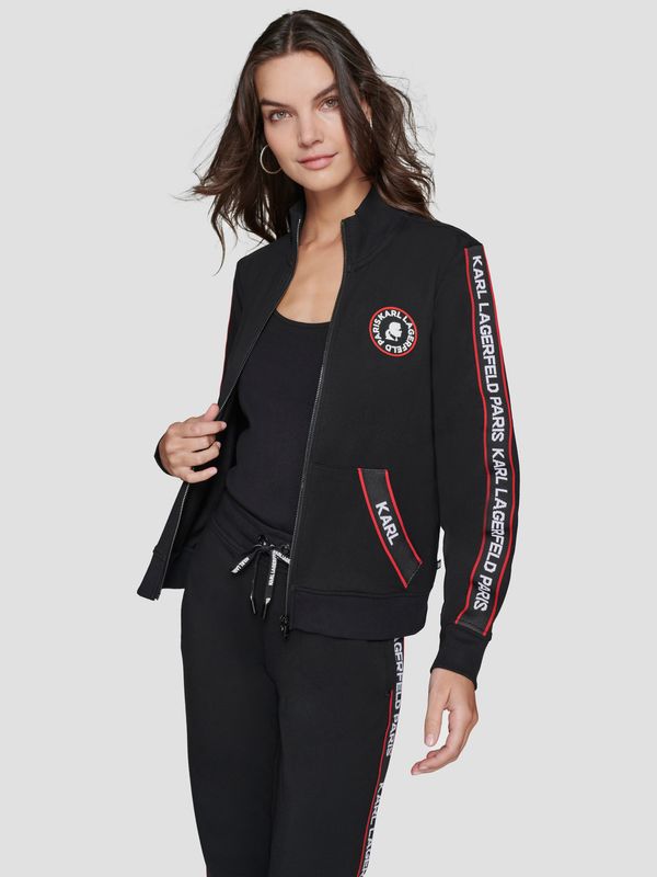 Chaqueta deportiva con logo tape