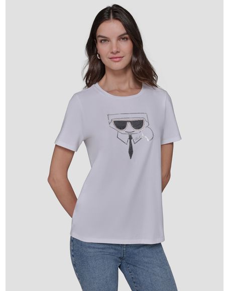 Polera con emoji de KARL