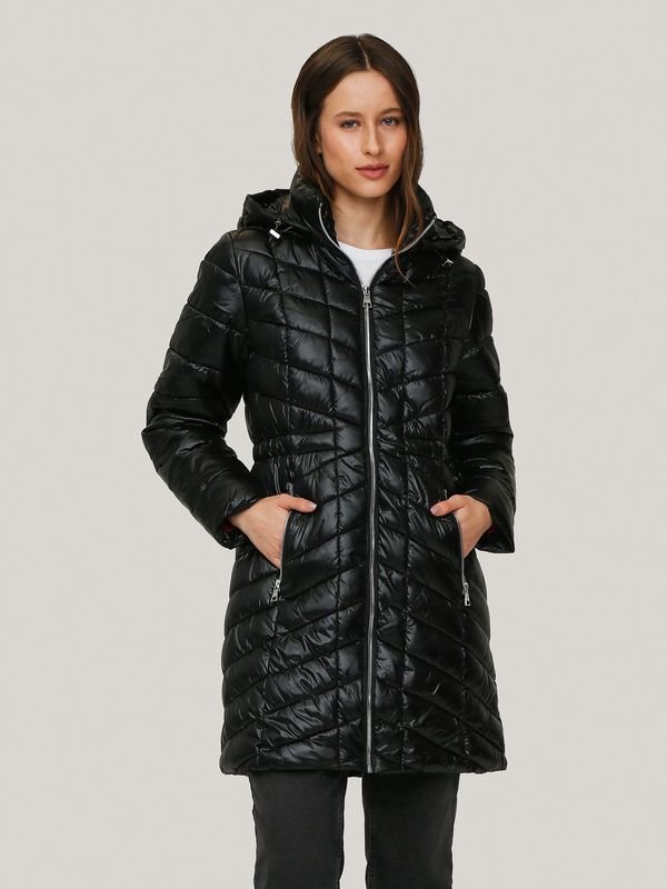 Parka larga acolchada