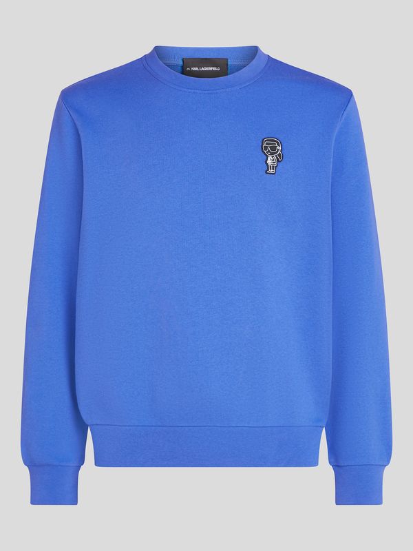 Polerón con parche de goma