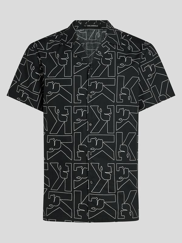 Camisa de algodón con estampado