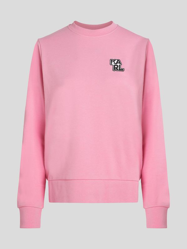 Polerón varsity con monograma bordado