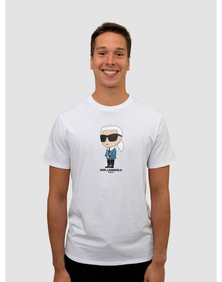 Polera con cuello redondo