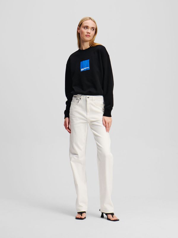 Jeans recto de talle alto