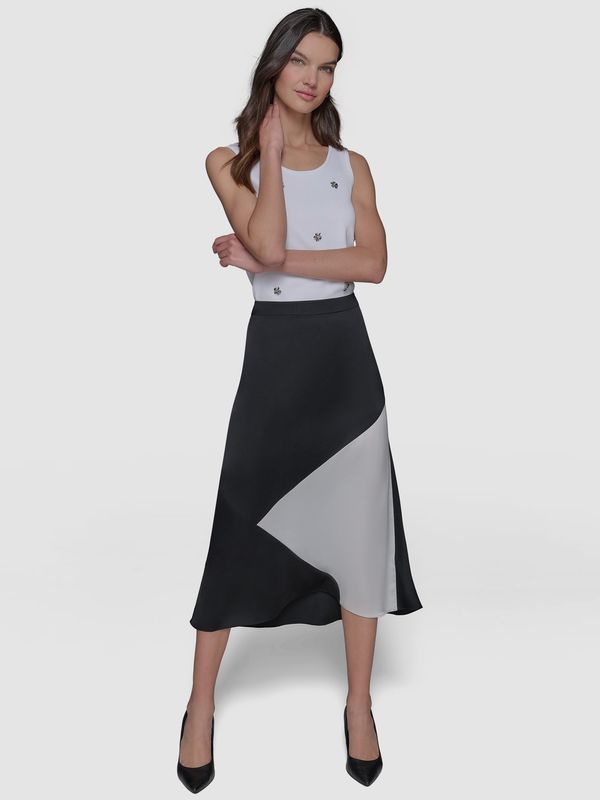 Falda slip colorblock