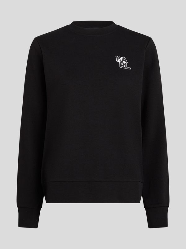 Polerón varsity con monograma bordado