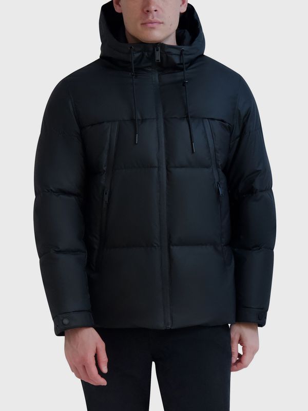 Parka con bolsillos alargados