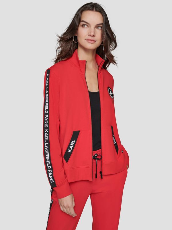 Chaqueta deportiva con logo tape