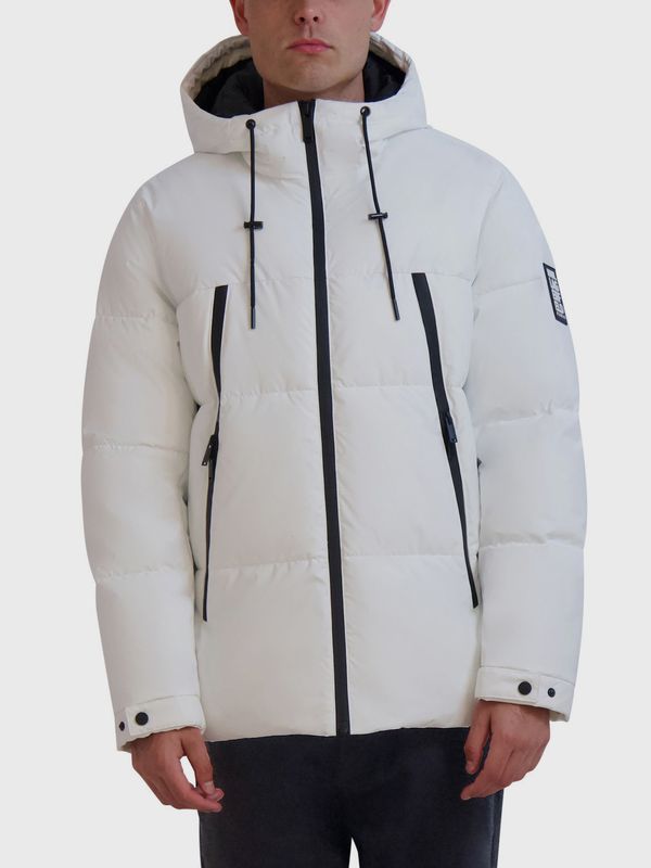 Parka con bolsillos alargados