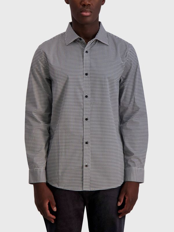 Camisa slim con estampado