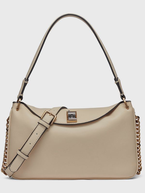 Cartera de hombro con broche giratorio - Nadine