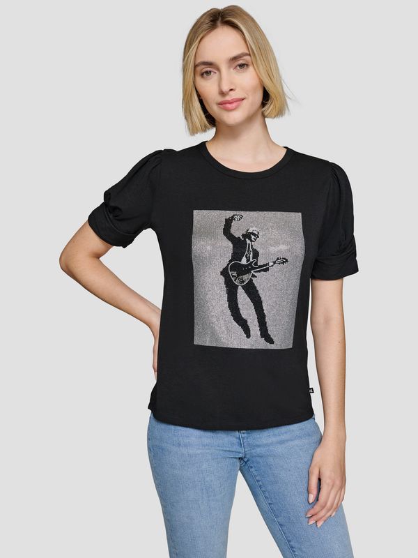 Polera con adornos de estrella