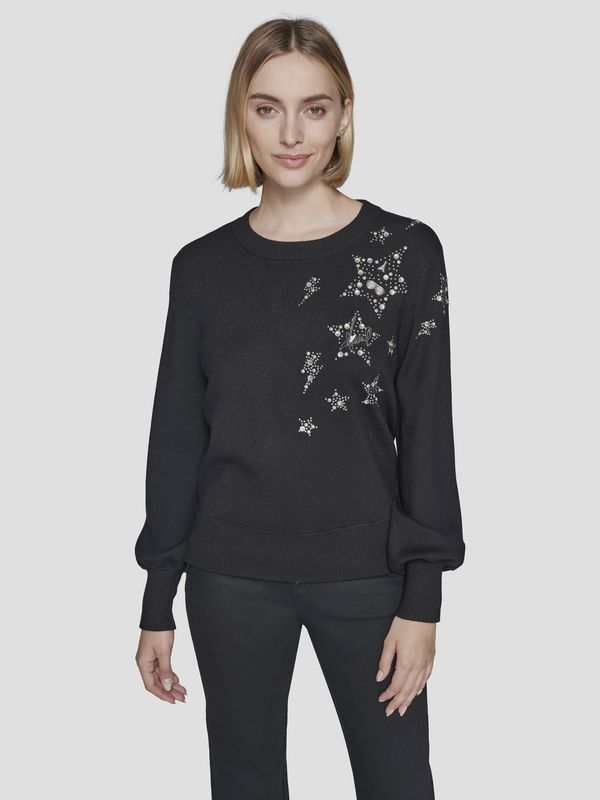 Sweater adornado con estrellas
