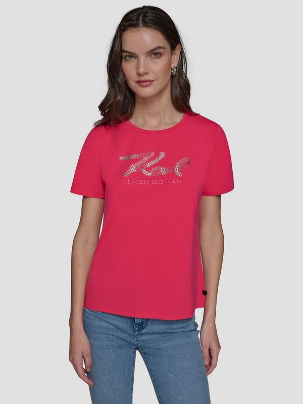 Polera con firma de KARL