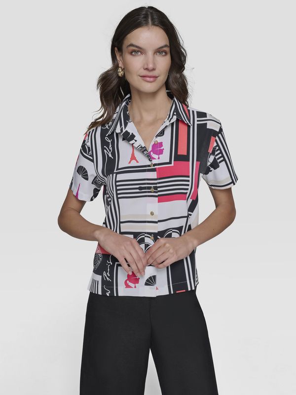 Camisa con estampado