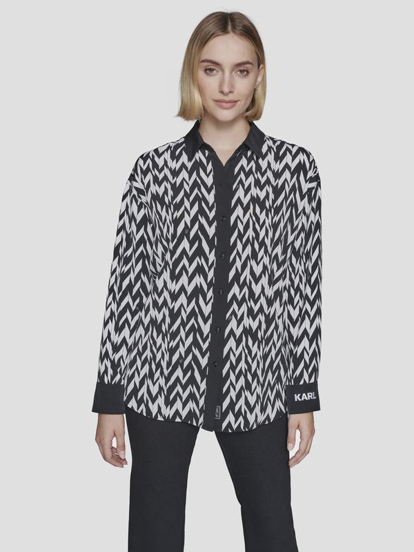 Camisa houndstooth