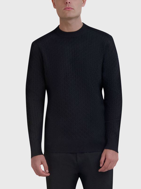 Sweater texturizado geométrico