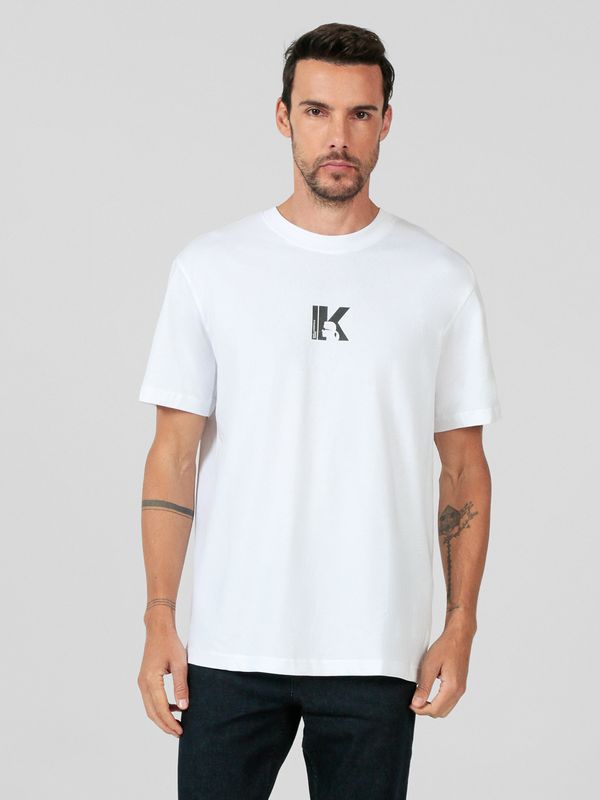 Polera regular con logo