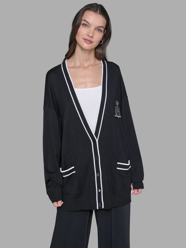 Cárdigan varsity con escudo Lagerfeld