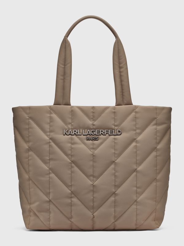 Cartera tote acolchada de viaje