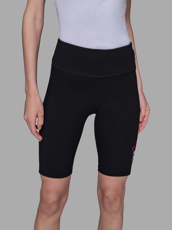 Short biker con detalle de mini Karl - ESSENTIALS