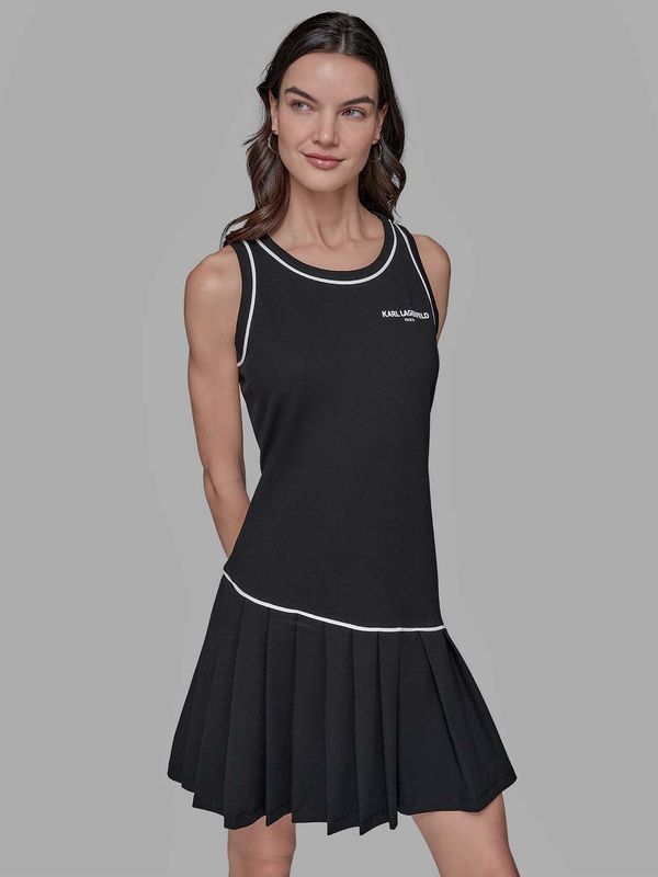 Vestido plisado - ESSENTIALS