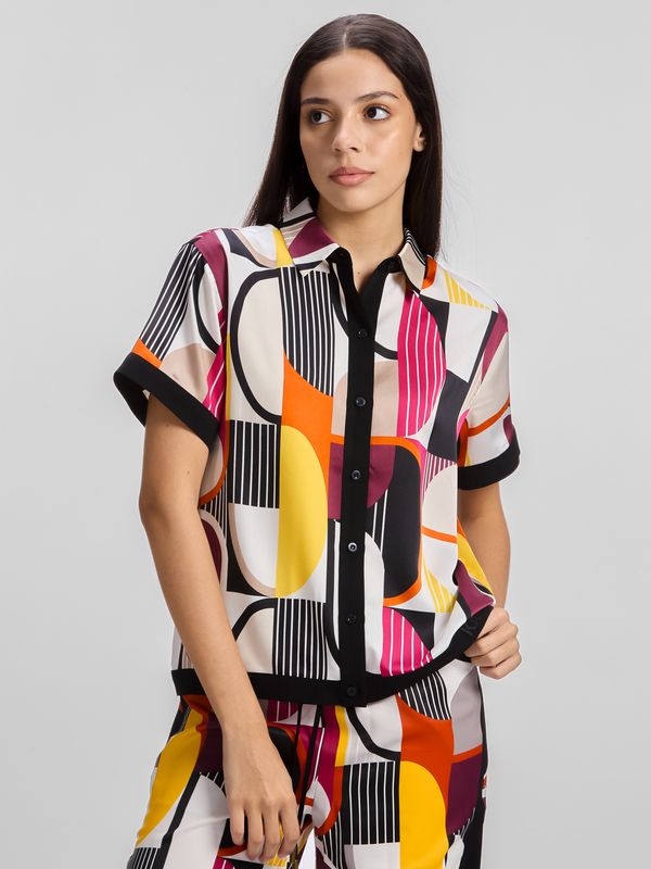 Camisa de manga corta con estampado